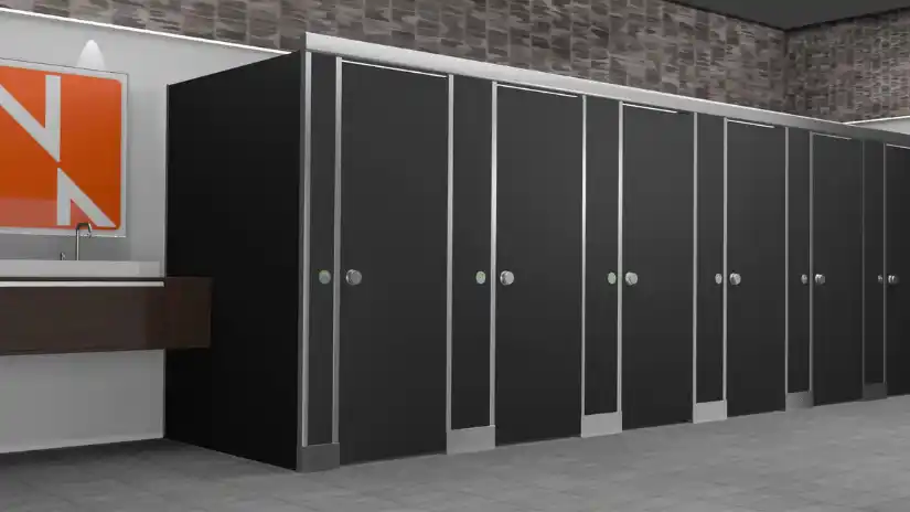 Bulwark Restroom Cubicles for Commercial Spaces